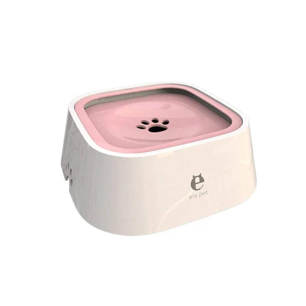Dog Drinking Water Bowl with Floating Design - Non-Wetting, Non-Skid, Large Capa