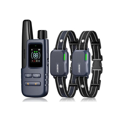 JUGBOW Dog Training Collar 4500FT Dog Training Behavior Aid, Remote IPX8 Waterproof with 4 Training Modes, Outdoor Rechargeable E-Collar DT61